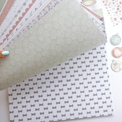 Stack Papéis 12" CeliAlice Alua Cid