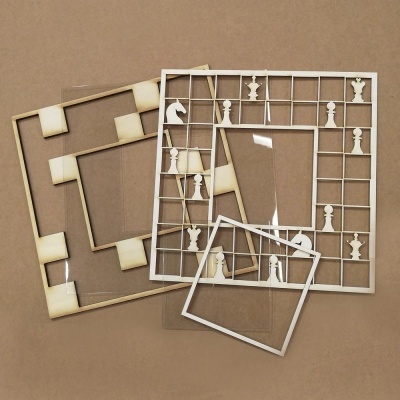 Shaker TABULEIRO XADREZ Wonderland Kora Projects