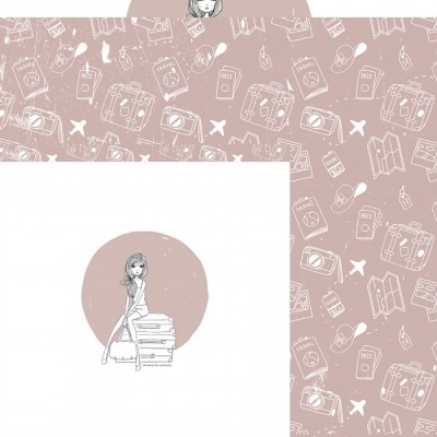 Bloco Papéis 12" TRAVEL, Alua Cid