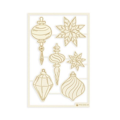 Chipboard Embellishments08 Christmas Charm P13 Paper Products