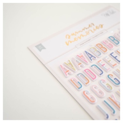 Alfabeto Summer Memories Lora Bailora