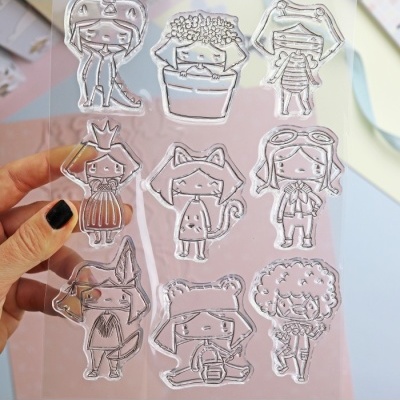 Set Cortantes + Carimbos a jogo  Pelele Alua Cid