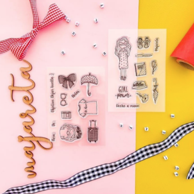 Set Carimbos PICCOLINA  | Piccolina Brava veste-se de Poppin