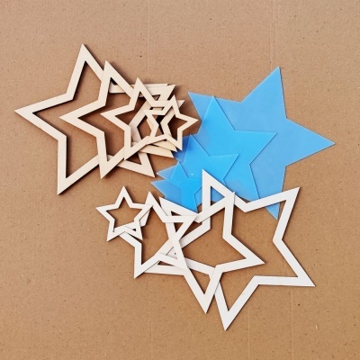 Shaker Estrelas set 4 Kora Projects
