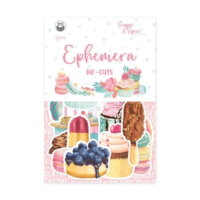 Die Cuts Ephemera Sugar & Spice P13 Paper Products