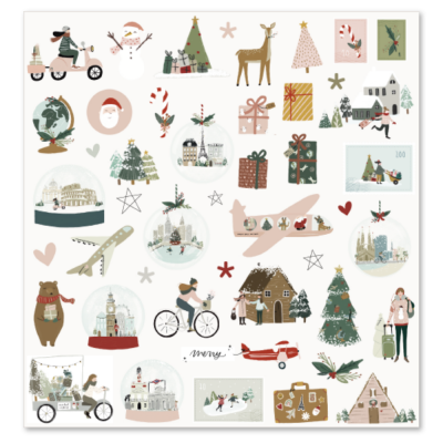 Die Cuts Ilustrações • Postcards Lora Bailora