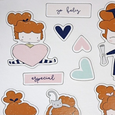 Chipboard Rita Alua Cid