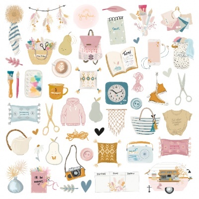 Die Cuts Ilustrações Hello Lora Bailora