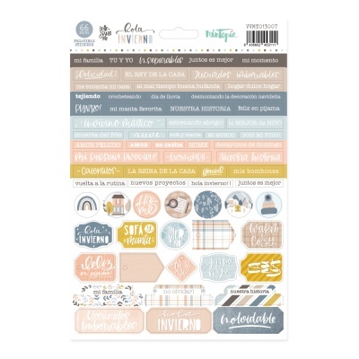 Autocolante Hola Invierno Mintopia