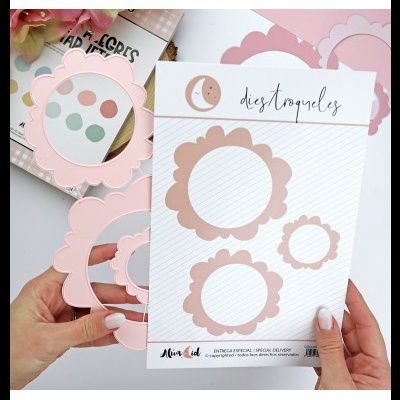 Conjunto de matrizes corte Molduras Libertad Alua Cid