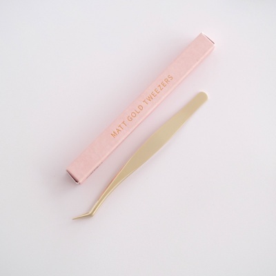 Pinças Dourado Mate Wax It Lora Bailora