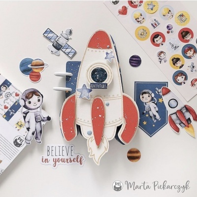 Álbum Base Foguetão You Can Be Anything P13 Paper Products