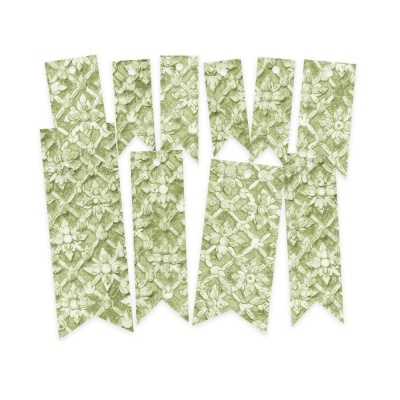 Decorative Tags 02 Secret Garden P13 Paper Products