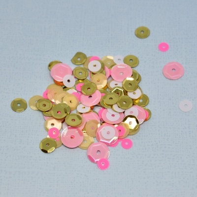 Lantejoulas GOLD & PINK | Oh Naif