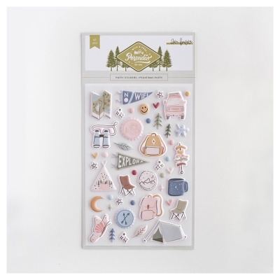 Puffy Stickers Ilustrações Perseidas Lora Bailora