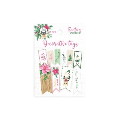 Decorative Tags 02 Santa's Workshop P13 Paper Products