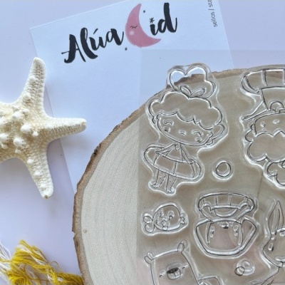 Carimbos Dia de Piscina Playa o Piscina Alua Cid