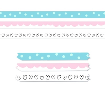 Set 3 Washi Tape Finitas Aventura Mintopia