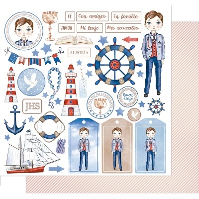 Stack Papéis 12" Comunhão Menino Kora Projects