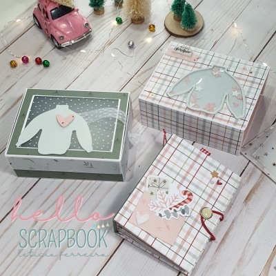 Tutorial Online gratuito Caixa e Mini Álbum