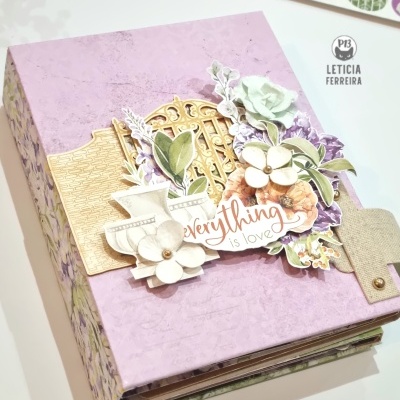 Álbum Fotos Scrapbook Secret Garden