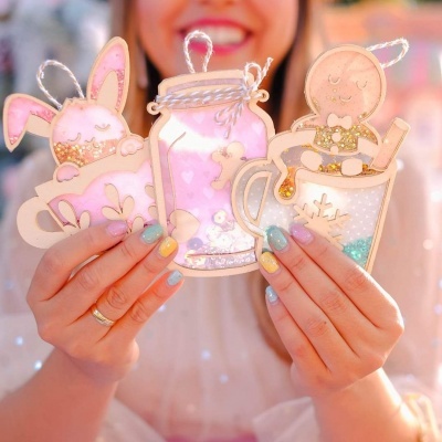 Chipboard madeira POSITIVA Johanna Rivero