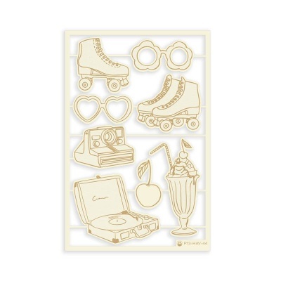 Chipboard Elementos anos 80 Have Fun P13 Paper Products