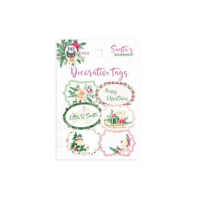 Decorative Tags 04 Santa's Workshop P13 Paper Products