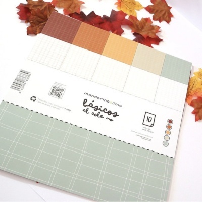 Papéis Básicos Al Cole No MandarinaLima