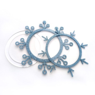 Shaker Floco Boreal Azul Kora Projects