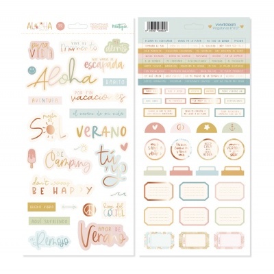 Autocolantes 6x12" | ALOHA, Mintopia