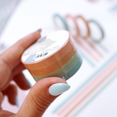 Washi Tape Set 4 Cores CeliAlice Alua Cid