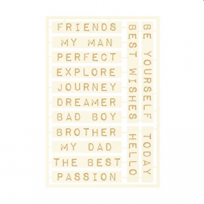 Chipboard Embellishments4 Free Spirit P13 Paper Products