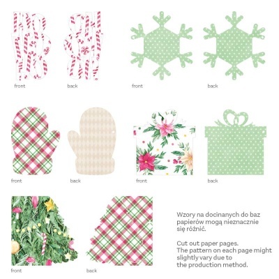 Álbum Base COM Papéis Santa's Workshop P13 Paper Products