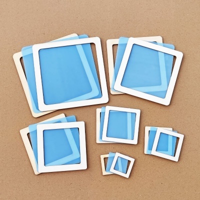 Set 6 Shakers Quadrados Kora Projects