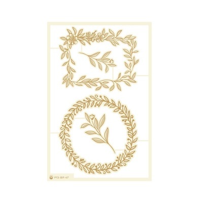 Light Chipboard 04 Molduras textura Believe in Fairies P13 Paper Products