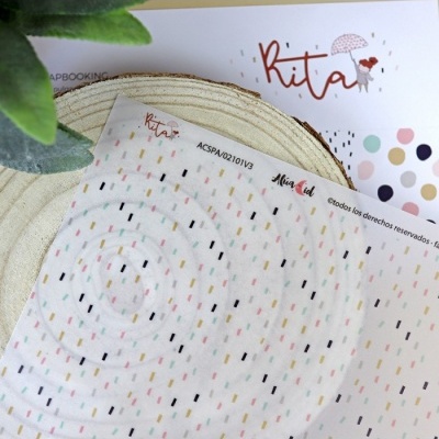 Kit papéis especiais Rita Alua Cid