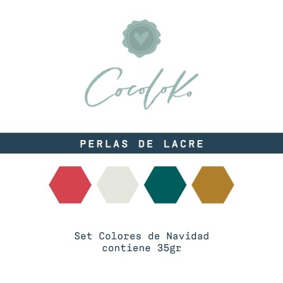 Pérolas Lacre cores natal • Entrega Especial Cocoloko