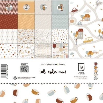 Papéis Al Cole No MandarinaLima