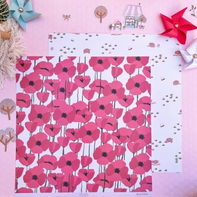 Stack 21 Papéis 12" PITIMINI My Sweet Valentine