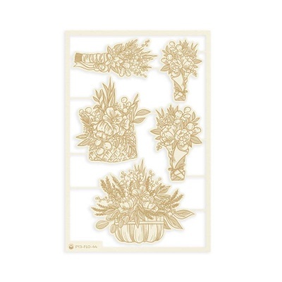 Chipboard Arranjos Florais Flowerish P13 Paper Products