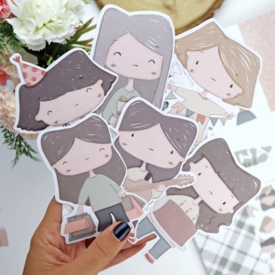 Die Cuts Ilustrações Ohana de Fiesta Alua Cid