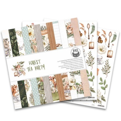 Bloco 12" Forest Tea Party P13 Paper Products