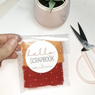 Fita Lace Vermelho e Laranja 2m x 4 cm