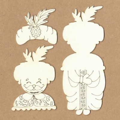 Chipboard Rei Mago Baltazar Kora Projects