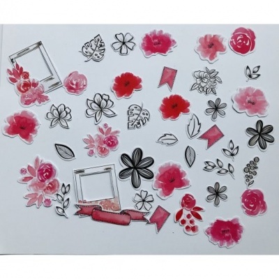 Die Cuts Rouge Lacquered World