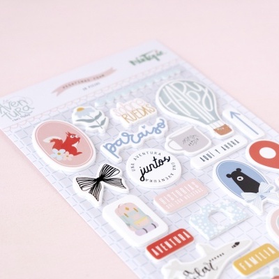 Autocolantes Foam Aventura Mintopia