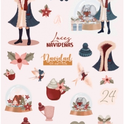 Stack 6"x8" NATAL PRINCIPITAS My Sweet Valentine