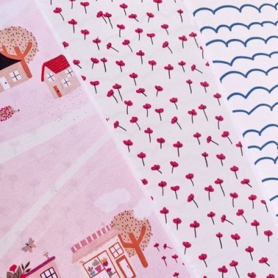 Set 3 Papéis Cartonagem PITIMINI My Sweet Valentine