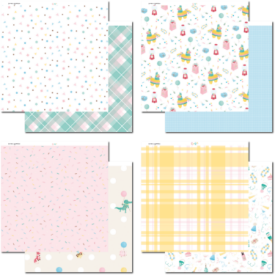 Stack Papéis 12" Confeti Sami Garra